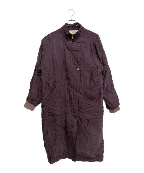 TODAYFUL（トゥデイフル）TODAYFUL (トゥデイフル) 中綿コート パープル サイズ:38の古着・服飾アイテム