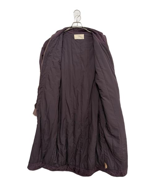 TODAYFUL（トゥデイフル）TODAYFUL (トゥデイフル) 中綿コート パープル サイズ:38の古着・服飾アイテム