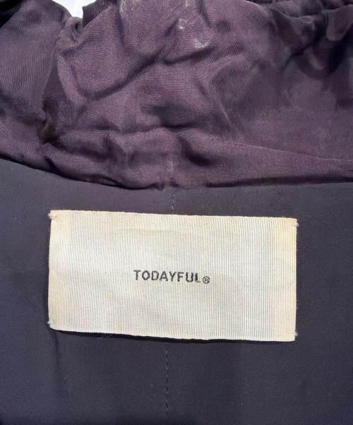 TODAYFUL（トゥデイフル）TODAYFUL (トゥデイフル) 中綿コート パープル サイズ:38の古着・服飾アイテム