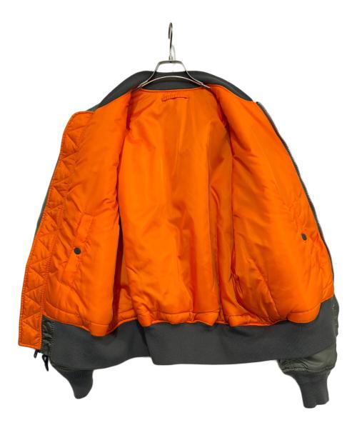ALPHA（アルファ）ALPHA (アルファ) MA-1ジャケット オリーブ サイズ:XLの古着・服飾アイテム
