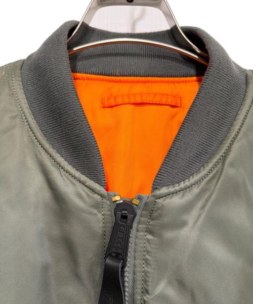 ALPHA（アルファ）ALPHA (アルファ) MA-1ジャケット オリーブ サイズ:XLの古着・服飾アイテム