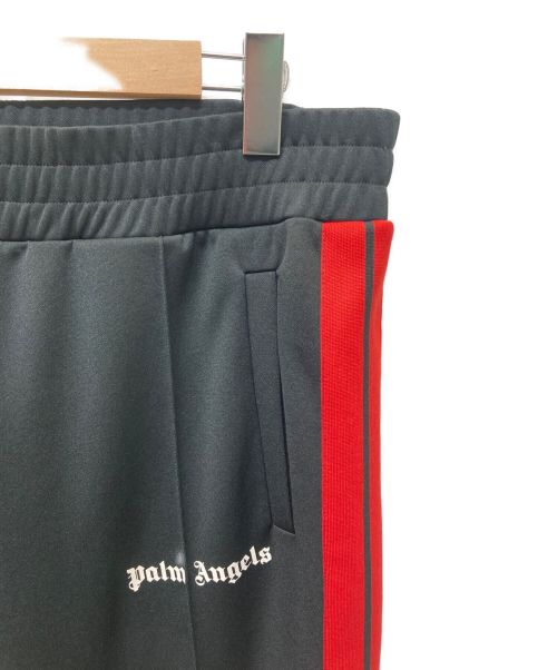 MONCLER×Palm Angels（モンクレール×パームエンジェルス）MONCLER×Palm Angels (モンクレール×パームエンジェルス) PANTALONE PANT ブラック×レッド サイズ:XLの古着・服飾アイテム