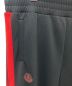 MONCLER×Palm Angels (モンクレール×パームエンジェルス) PANTALONE PANT ブラック×レッド サイズ:XL：18000円