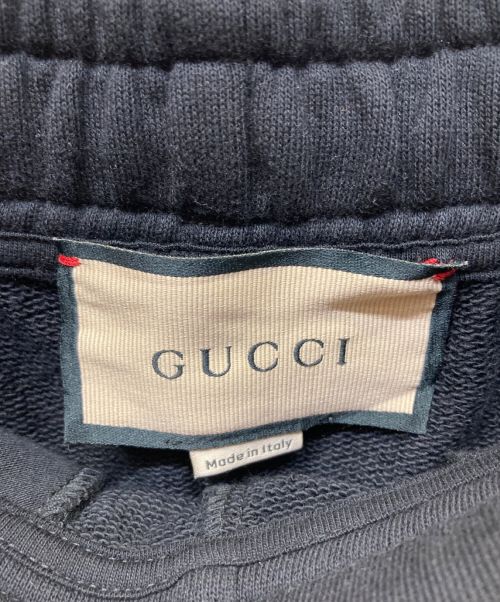 GUCCI（グッチ）GUCCI (グッチ) スウェットパンツ ブラック サイズ:Sの古着・服飾アイテム