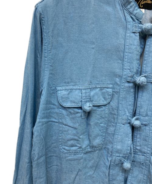 Needles（ニードルズ）Needles (ニードルズ) 長袖シャツ ブルー サイズ:Sの古着・服飾アイテム