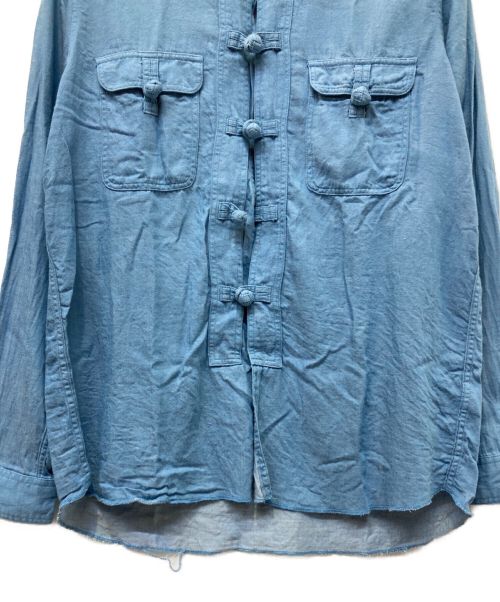 Needles（ニードルズ）Needles (ニードルズ) 長袖シャツ ブルー サイズ:Sの古着・服飾アイテム