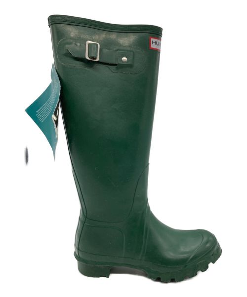 HUNTER（ハンター）HUNTER (ハンター) レインブーツ グリーン サイズ:37の古着・服飾アイテム