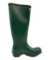 中古・古着 HUNTER (ハンター) レインブーツ グリーン サイズ:37：3000円