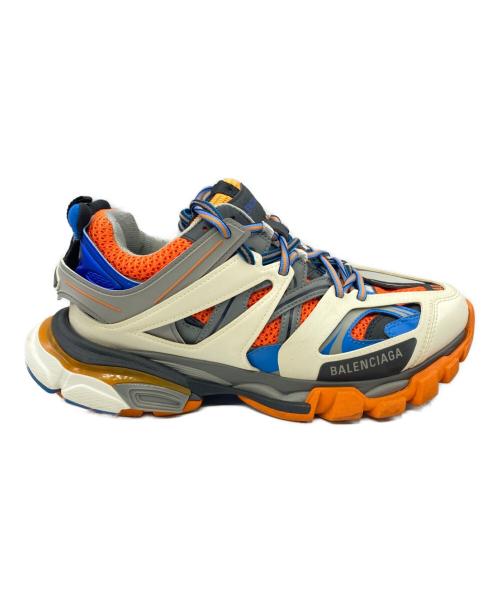 BALENCIAGA（バレンシアガ）BALENCIAGA (バレンシアガ) TRACK TRAINER ホワイト×オレンジ サイズ:40の古着・服飾アイテム