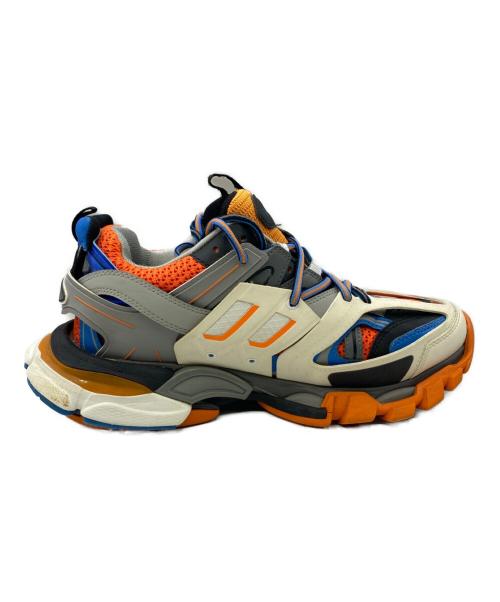 BALENCIAGA（バレンシアガ）BALENCIAGA (バレンシアガ) TRACK TRAINER ホワイト×オレンジ サイズ:40の古着・服飾アイテム