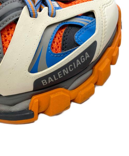 BALENCIAGA（バレンシアガ）BALENCIAGA (バレンシアガ) TRACK TRAINER ホワイト×オレンジ サイズ:40の古着・服飾アイテム