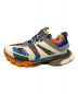 中古・古着 BALENCIAGA (バレンシアガ) TRACK TRAINER ホワイト×オレンジ サイズ:40：39800円