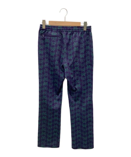 Needles（ニードルズ）Needles (ニードルス) Track Pant-Poly Jq. パープル×グリーン サイズ:XSの古着・服飾アイテム