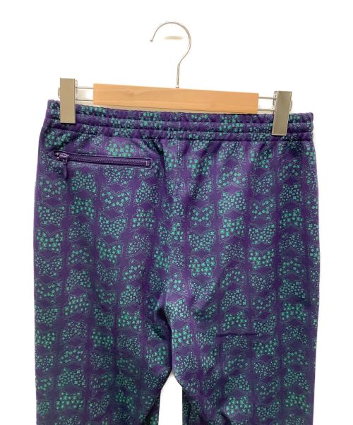 Needles（ニードルズ）Needles (ニードルス) Track Pant-Poly Jq. パープル×グリーン サイズ:XSの古着・服飾アイテム