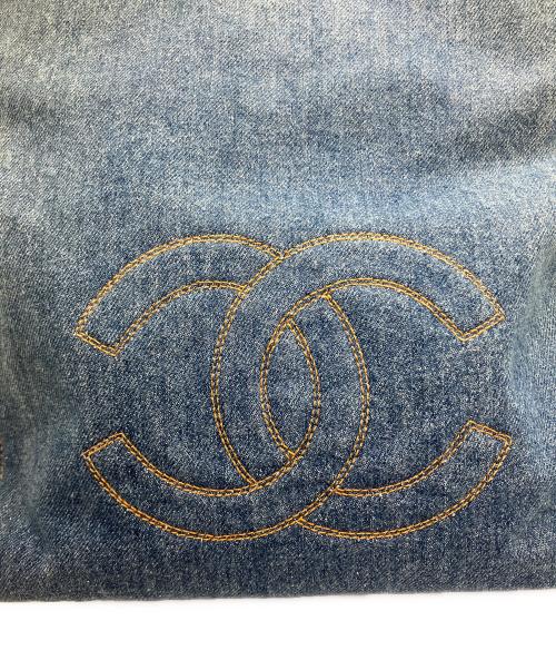 CHANEL（シャネル）CHANEL (シャネル) デニムトートバッグ インディゴの古着・服飾アイテム
