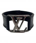 LOUIS VUITTONルイ ヴィトン）の古着「LOUIS VUITTON（ルイヴィトン）ブレスレット　ブラスレホッケンハイム」｜ブラック