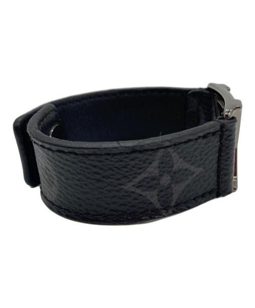 LOUIS VUITTON（ルイ ヴィトン）LOUIS VUITTON (ルイ ヴィトン) LOUIS VUITTON（ルイヴィトン）ブレスレット　ブラスレホッケンハイム ブラックの古着・服飾アイテム