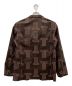 LANVIN en Bleu×ALCANTARA (ランバン オン ブルー) alcantara (アルカンターラ) エコスエードジャケット ブラウン サイズ:48：6000円