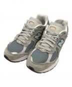 NEW BALANCEニューバランス）の古着「ローカットスニーカー」｜ライトグレー