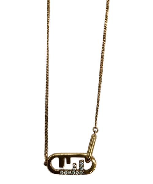 FENDI（フェンディ）FENDI (フェンディ) ネックレス ゴールドの古着・服飾アイテム