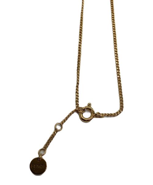 FENDI（フェンディ）FENDI (フェンディ) ネックレス ゴールドの古着・服飾アイテム