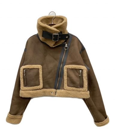 juemi ジュエミムートンジャケットShort Moutan Jacket juemi ジュエミ 