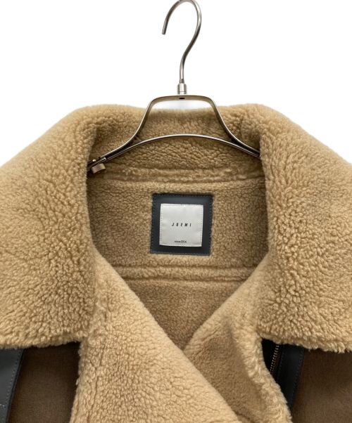 juemi（ジュエミ）juemi (ジュエミ) ショート丈フェイクムートンライダース ブラウン サイズ:SIZE　FREEの古着・服飾アイテム