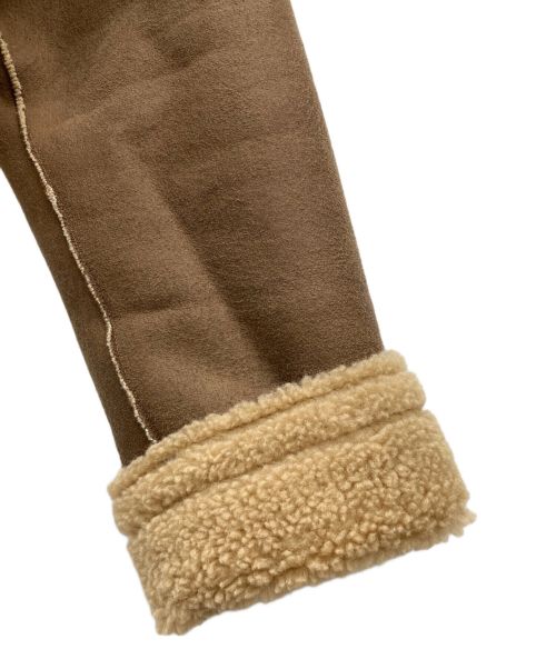 juemi（ジュエミ）juemi (ジュエミ) ショート丈フェイクムートンライダース ブラウン サイズ:SIZE　FREEの古着・服飾アイテム