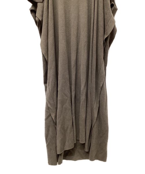 Y's（ワイズ）Y's (ワイズ) Rismat Dress ブラウン サイズ:2の古着・服飾アイテム