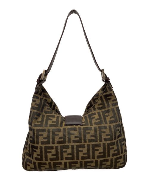 FENDI（フェンディ）FENDI (フェンディ) セミショルダーバッグ ブラウンの古着・服飾アイテム