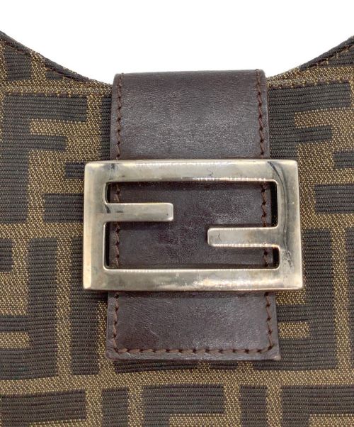 FENDI（フェンディ）FENDI (フェンディ) セミショルダーバッグ ブラウンの古着・服飾アイテム