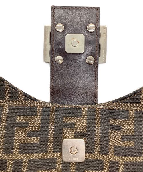 FENDI（フェンディ）FENDI (フェンディ) セミショルダーバッグ ブラウンの古着・服飾アイテム