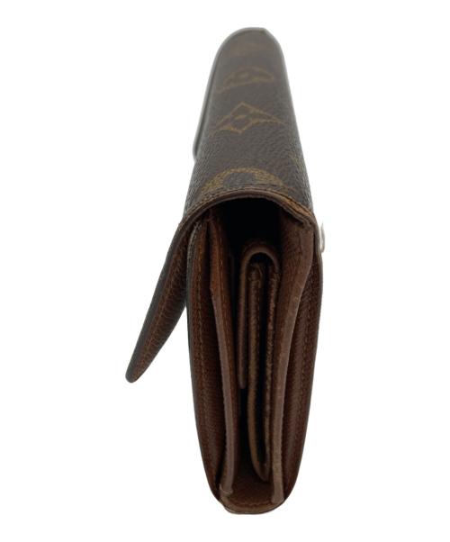 LOUIS VUITTON（ルイ ヴィトン）LOUIS VUITTON (ルイ ヴィトン) 3つ折り財布　モノグラム　ポルトトレゾール エテュイパピエ ブラウンの古着・服飾アイテム
