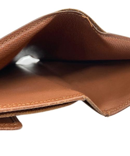 LOUIS VUITTON（ルイ ヴィトン）LOUIS VUITTON (ルイ ヴィトン) 3つ折り財布　モノグラム　ポルトトレゾール エテュイパピエ ブラウンの古着・服飾アイテム