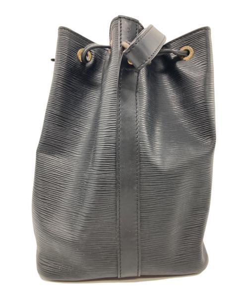 LOUIS VUITTON（ルイ ヴィトン）LOUIS VUITTON (ルイ ヴィトン) 巾着ショルダーバッグ ブラックの古着・服飾アイテム