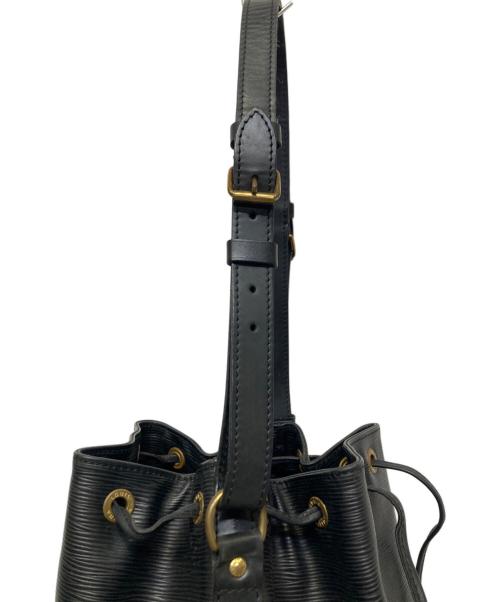 LOUIS VUITTON（ルイ ヴィトン）LOUIS VUITTON (ルイ ヴィトン) 巾着ショルダーバッグ ブラックの古着・服飾アイテム