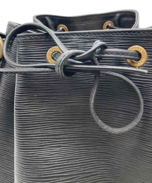 LOUIS VUITTON（ルイ ヴィトン）LOUIS VUITTON (ルイ ヴィトン) 巾着ショルダーバッグ ブラックの古着・服飾アイテム