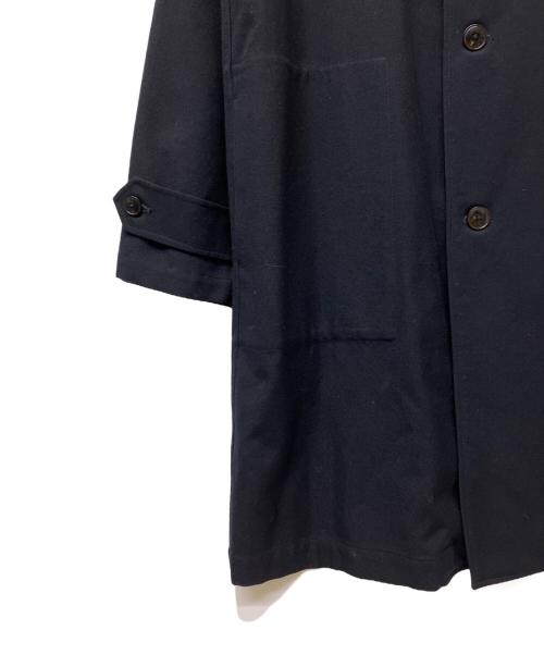 MARKA（マーカ）MARKA (マーカ) SHIRT COAT WOOL VINTAGE GABARDINE ネイビー サイズ:1の古着・服飾アイテム