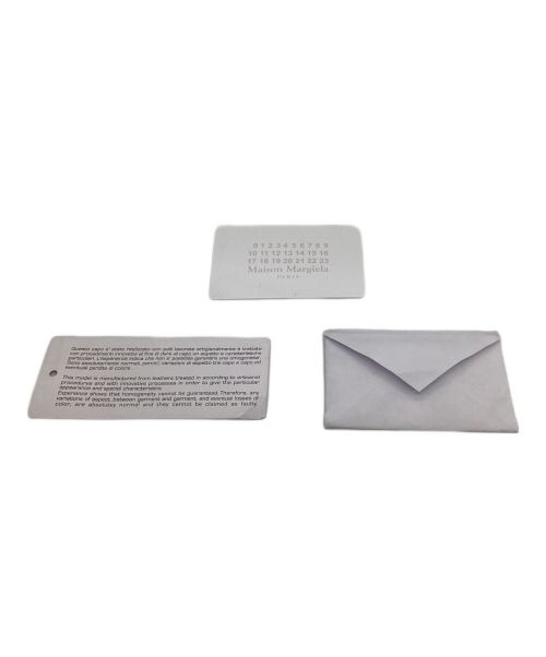 Maison Margiela（メゾンマルジェラ）Maison Margiela (メゾンマルジェラ) パイソン型押しトートバッグ ブラック×グレーの古着・服飾アイテム