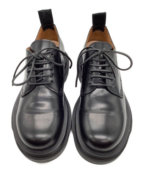 BUTTERO（ブッテロ）BUTTERO (ブッテロ) ダービーシューズ ブラック サイズ:41の古着・服飾アイテム