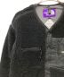 THE NORTHFACE PURPLELABEL (ザ・ノースフェイス パープルレーベル) Wool Boa Fleece Field Cardigan ブラック サイズ:M：17000円