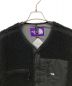 中古・古着 THE NORTHFACE PURPLELABEL (ザ・ノースフェイス パープルレーベル) Wool Boa Fleece Field Cardigan ブラック サイズ:M：17000円