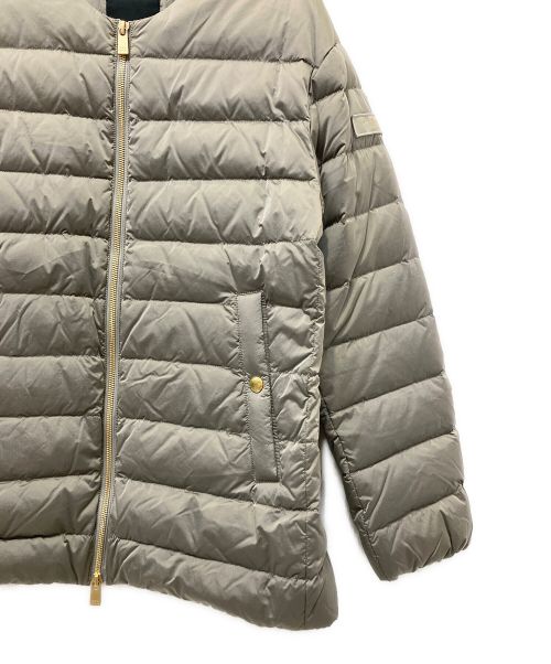 TATRAS（タトラス）TATRAS (タトラス) ノーカラーライトダウンジャケット ベージュ サイズ:2の古着・服飾アイテム