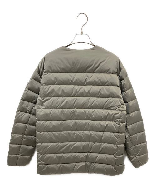 TATRAS（タトラス）TATRAS (タトラス) ノーカラーライトダウンジャケット ベージュ サイズ:2の古着・服飾アイテム
