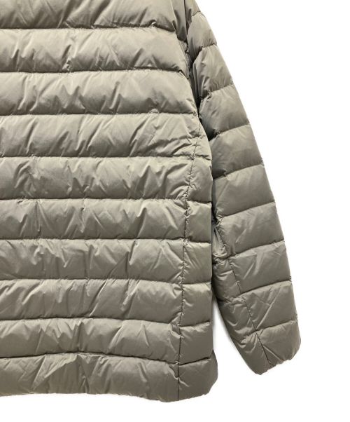 TATRAS（タトラス）TATRAS (タトラス) ノーカラーライトダウンジャケット ベージュ サイズ:2の古着・服飾アイテム