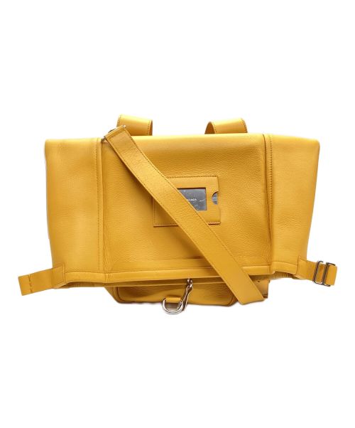BALENCIAGA（バレンシアガ）BALENCIAGA (バレンシアガ) 2WAYショルダーバッグ イエローの古着・服飾アイテム