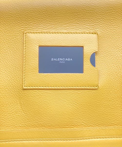 BALENCIAGA（バレンシアガ）BALENCIAGA (バレンシアガ) 2WAYショルダーバッグ イエローの古着・服飾アイテム