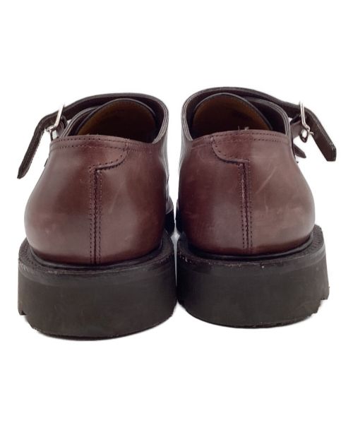 JOHN LOBB（ジョンロブ）JOHN LOBB (ジョンロブ) ダブルモンクストラップシューズ ブラウン サイズ:26.5の古着・服飾アイテム