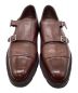 JOHN LOBB (ジョンロブ) ダブルモンクストラップシューズ ブラウン サイズ:26.5：68000円