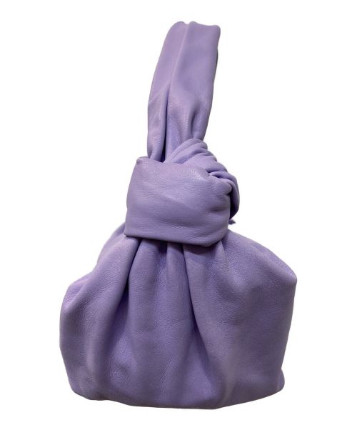 BOTTEGA VENETA（ボッテガベネタ）BOTTEGA VENETA (ボッテガベネタ) トップハンドルバッグ ラベンダーの古着・服飾アイテム